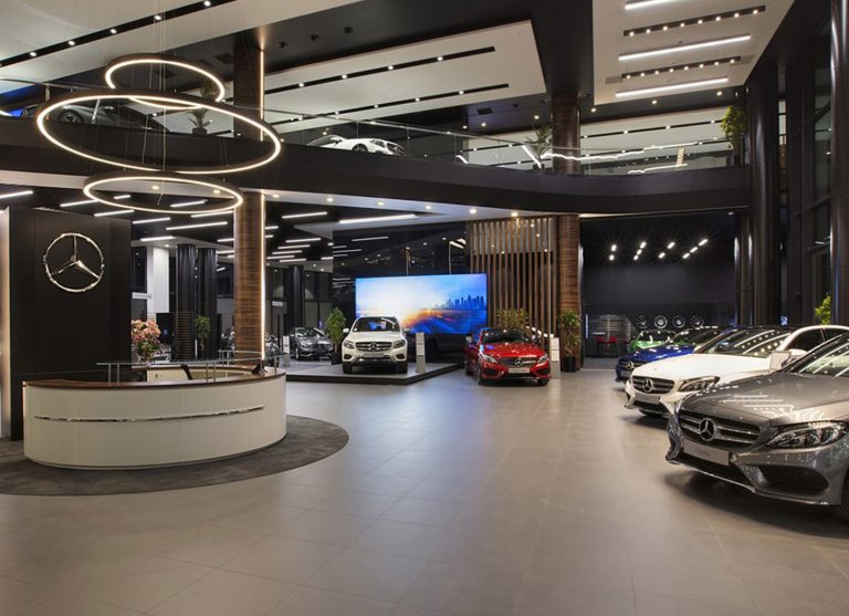 Mercedes Benz Vadi Park Showroom Boytorun Architects