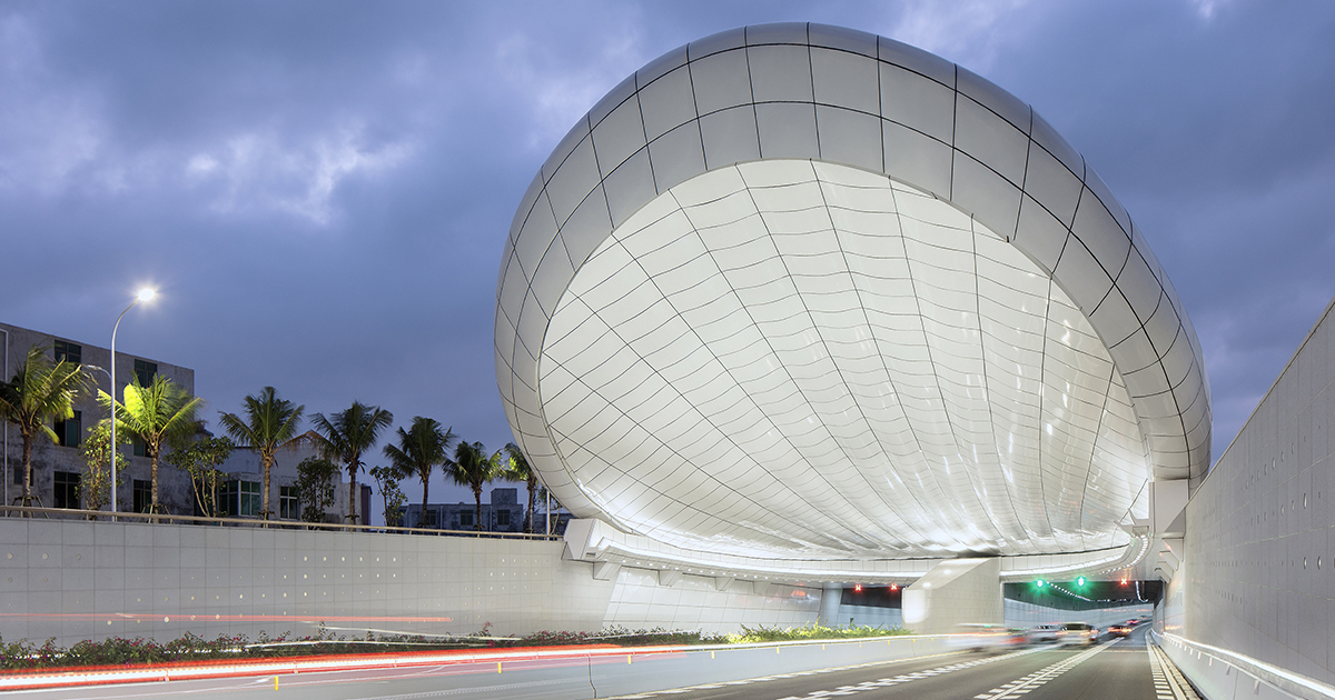 Haikou Wenming East Road Tunnel | Penda China | World Design Awards 2021