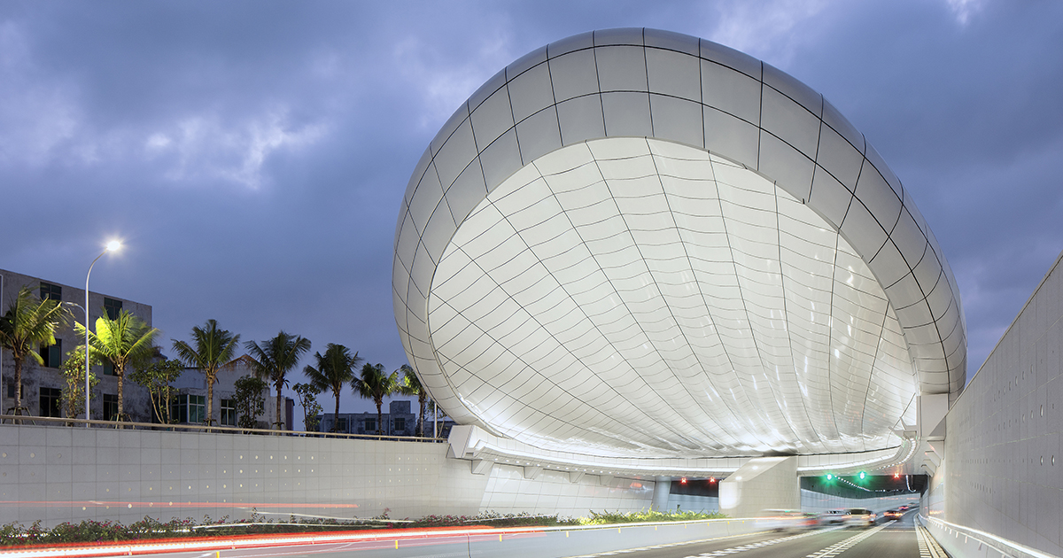 Haikou Wenming East Road Tunnel | Penda China | Architect of the Year Awards 2021