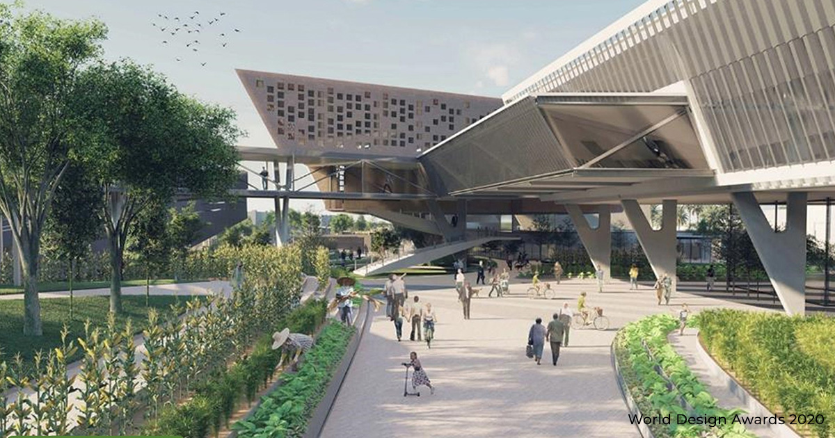 Urban Sustainable Regeneration Al Nasserya by Aus-Caad Students | World Design Awards 2020