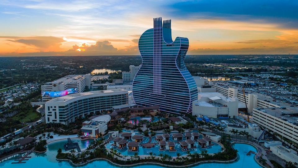 Seminole Hard Rock Hollywood Hotel & Casino – Guitar Tower by Klai Juba Wald Architecture + Interiors | World Design Awards 2020