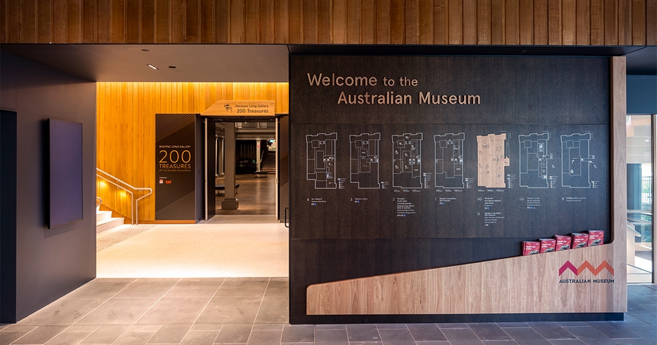 Australian Museum Wayfinding Program | Entro | World Design Awards 2021