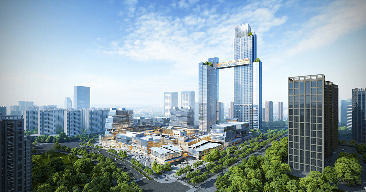 Qujiang Creative Circle Phase 2 Super-Tall Tower | L&P Architects | World Design Awards 2021