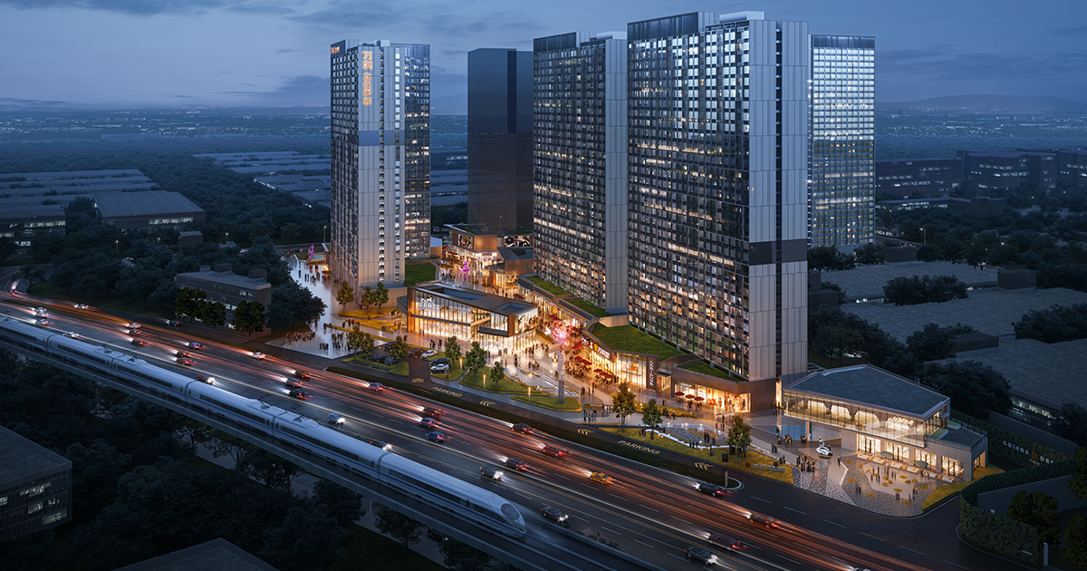 Vanke Foshan “Golden Dream” Shopping Street | L&P Architects | World Design Awards 2021