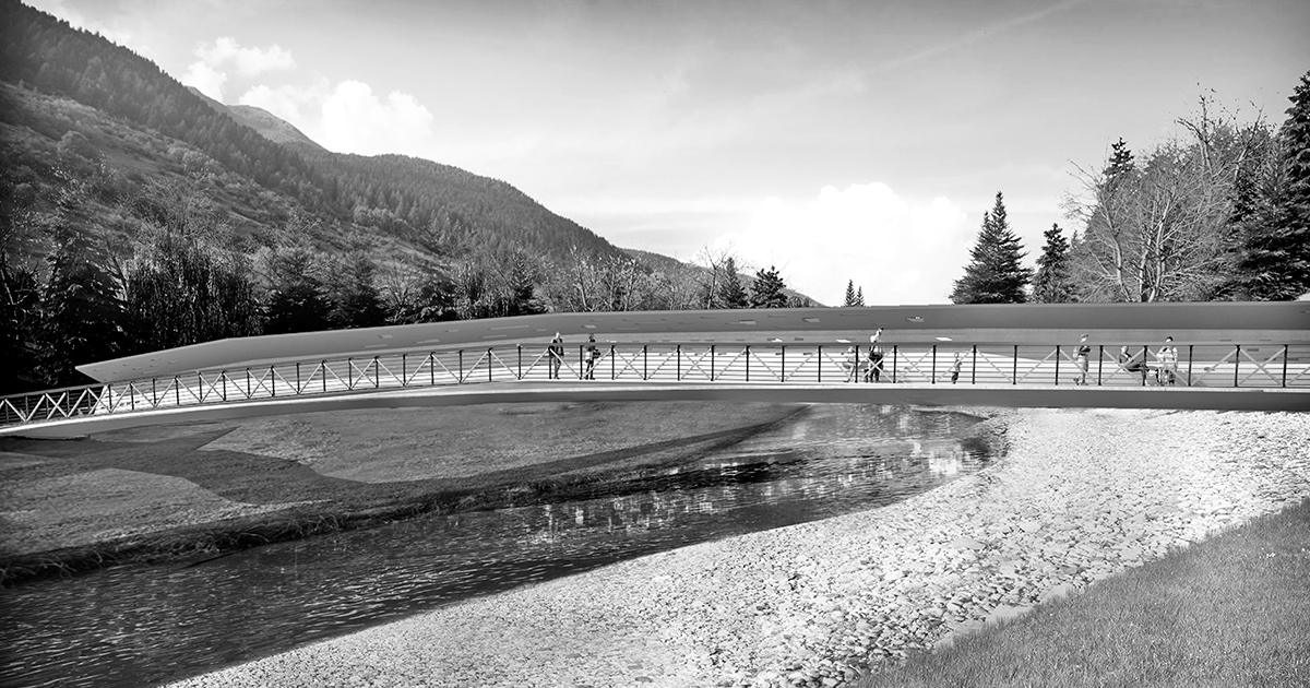 Pedestrian bridge in Valpelline (Aosta), Italy | Studio Bradaschia srl | Architect of the Year Awards 2021