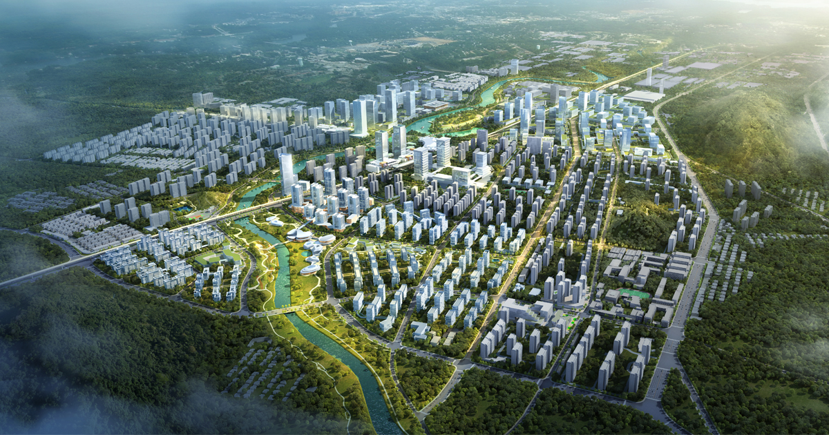 Qingshan Lake Hard Technology Center Urban Design | Zhejiang University Urban-Planning & Design Institute Co,.Ltd. | World Design Awards 2022