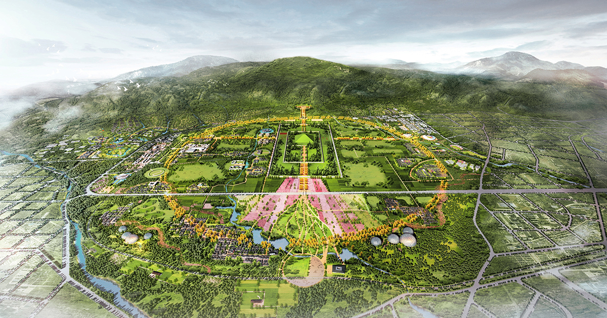 Qinshihuang Mausoleum Scenic Spot & Qin Cultural Museum Town | DC Alliance | World Design Awards 2022