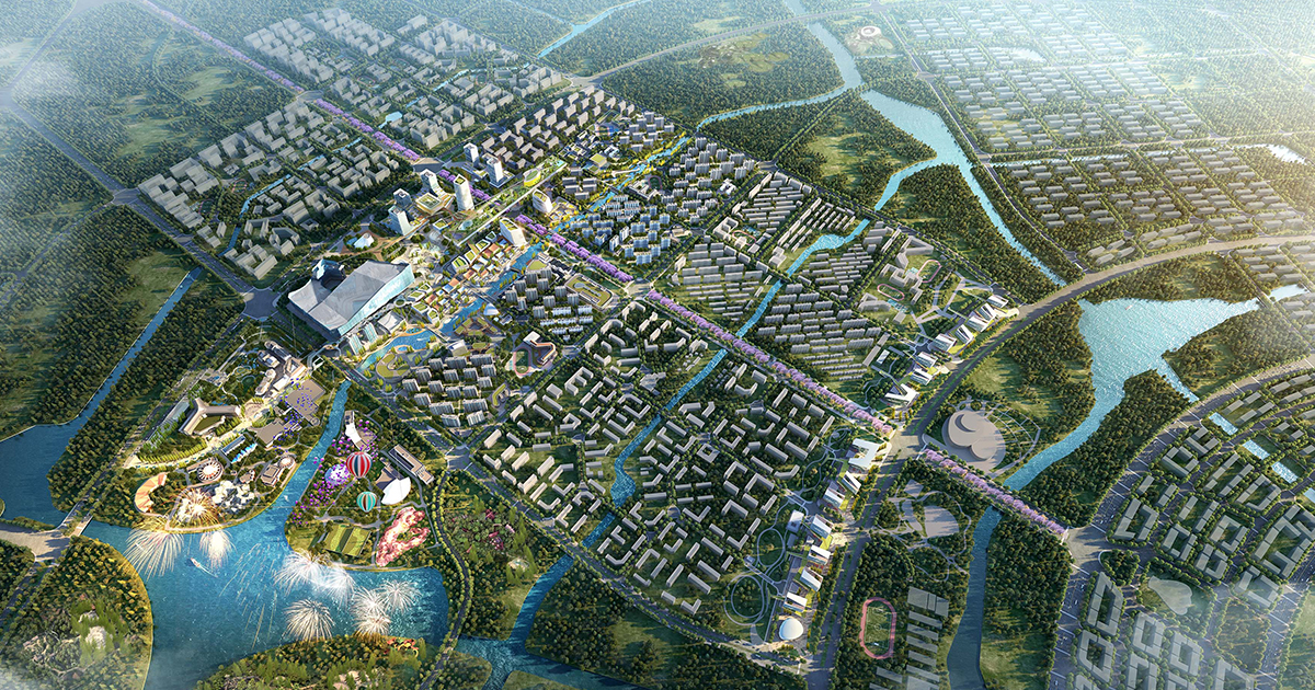 Shanghai Lin-Gang Dishui Lake Cultural and Tourism Livable Zone | DC Alliance | World Design Awards 2022