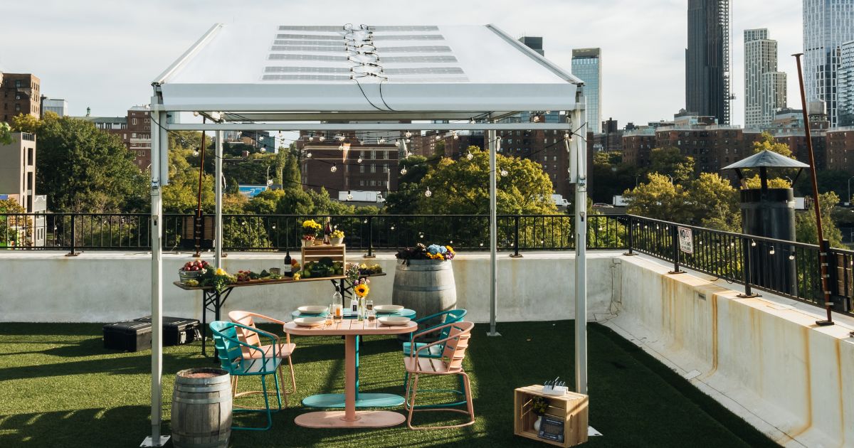 Pvilion’s Lightweight Solar Canopy | Pvilion | World Design Awards 2023